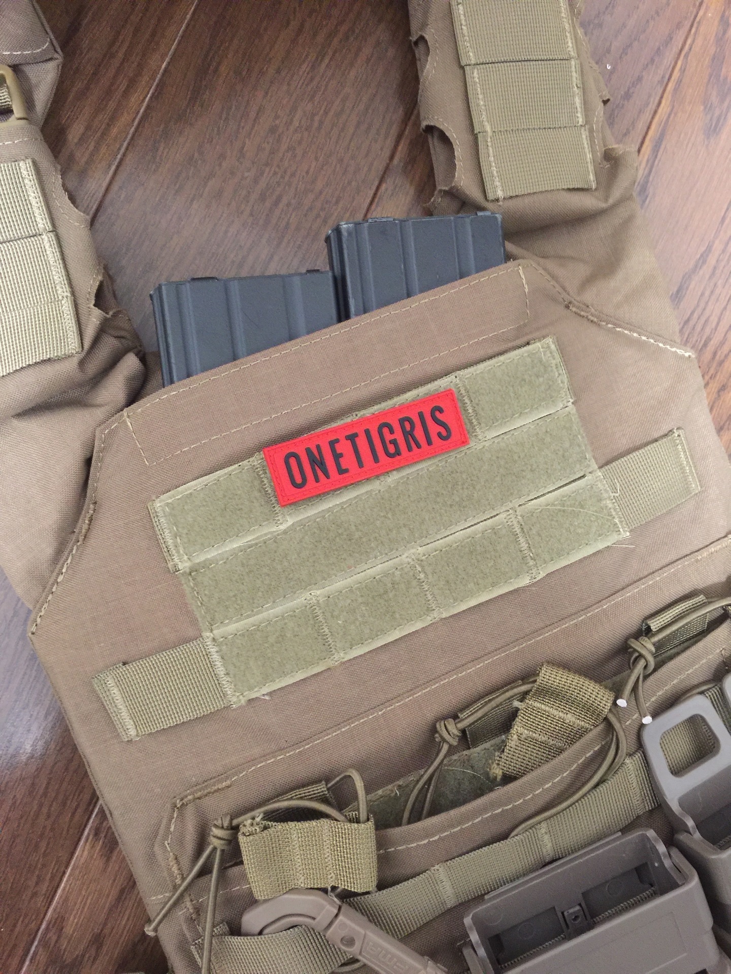 OneTigris のプレートキャリア（PLPC？）とやらのレビュー…！: 名前は